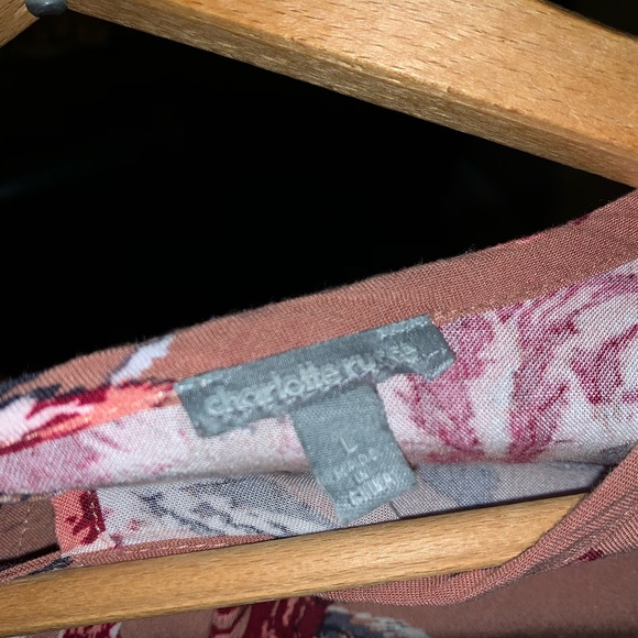 Floral Charlotte ruse top - Picture 3 of 3